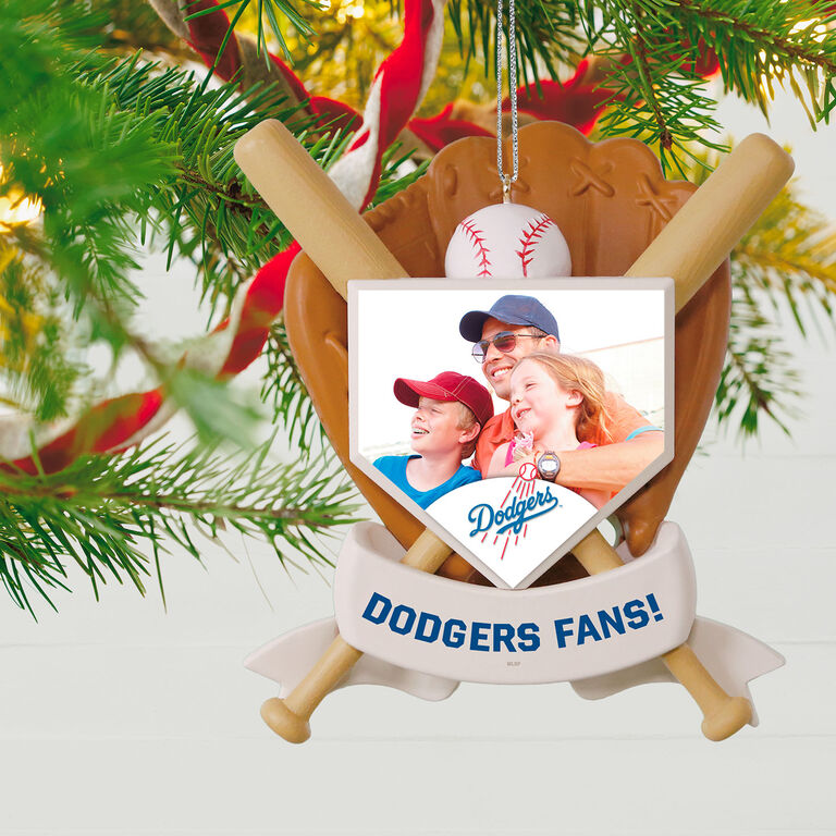  MLB Baseball Personalized Photo Ornament, Dodgers™
