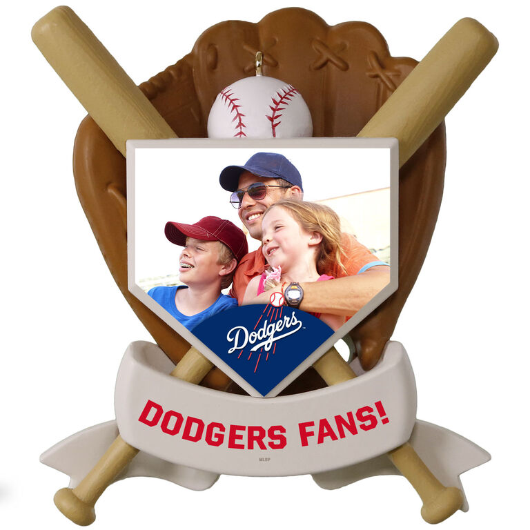  MLB Baseball Personalized Photo Ornament, Dodgers™