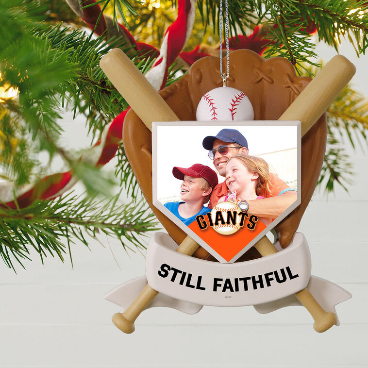 Hallmark MLB San Francisco Giants™ Baseball Personalized Ornament, Custom Photo And Text