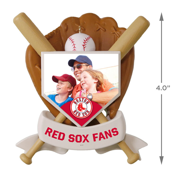 Hallmark MLB Boston Red Sox™ Baseball Personalized Ornament, Custom Photo And Text