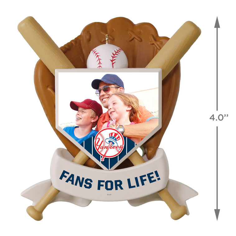 Hallmark MLB New York Yankees™ Baseball Personalized Ornament, Custom Photo And Text