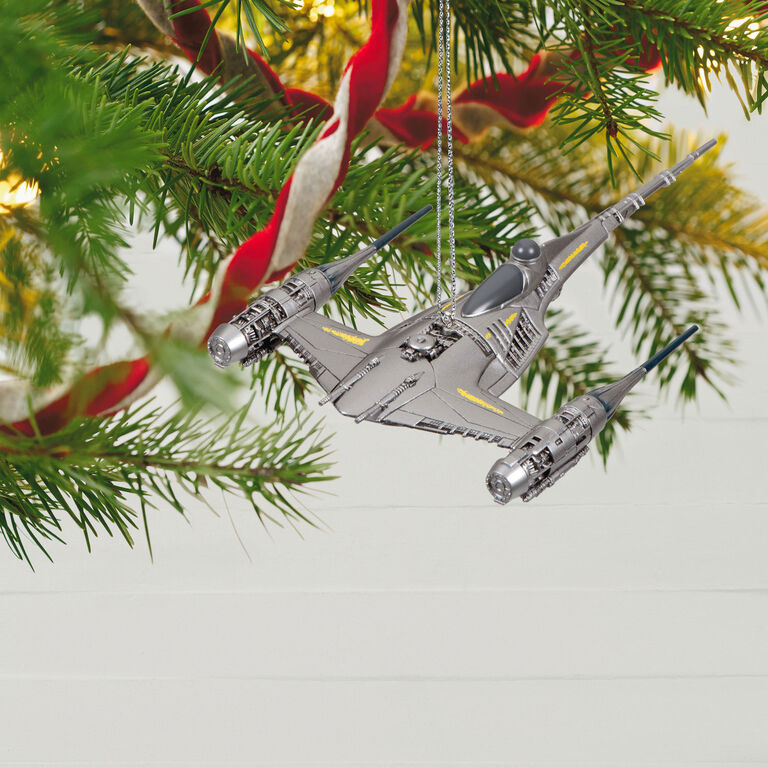 Hallmark Star Wars: The Mandalorian™ The Mandalorian's N-1 Starfighter™ Ornament