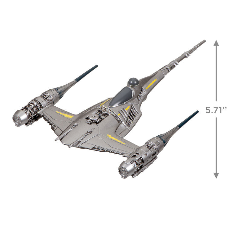 Hallmark Star Wars: The Mandalorian™ The Mandalorian's N-1 Starfighter™ Ornament