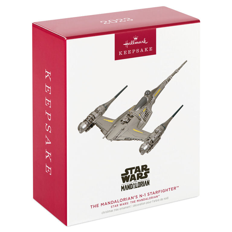 Hallmark Star Wars: The Mandalorian™ The Mandalorian's N-1 Starfighter™ Ornament
