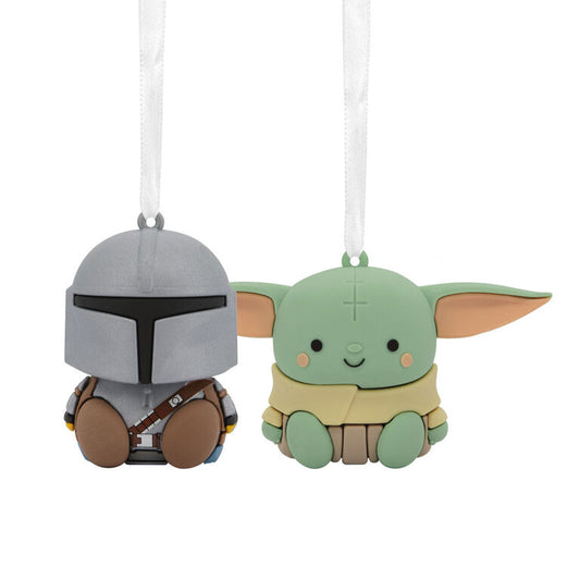  Better Together Star Wars: The Mandalorian™ And Grogu™ Magnetic Hallmark Ornaments, Set Of 2