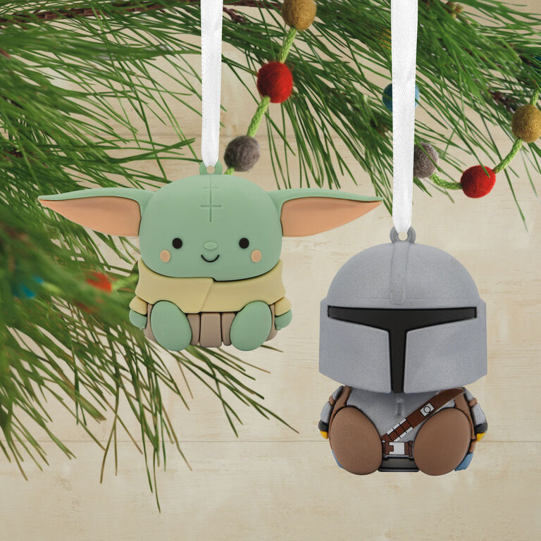 Better Together Star Wars: The Mandalorian™ And Grogu™ Magnetic Hallmark Ornaments, Set Of 2