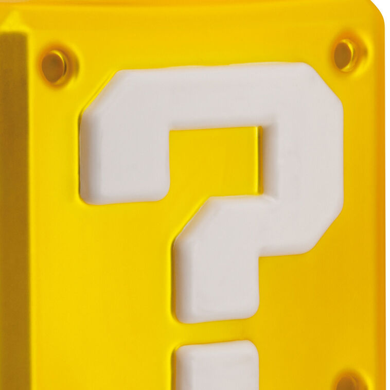  Nintendo Super Mario™ Question Block Blown Glass Hallmark Ornament