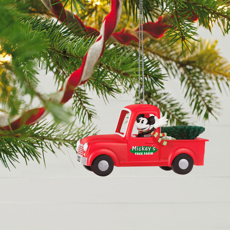 Hallmark Disney Mickey Mouse Mickey's Tree Farm 2023 Ornament