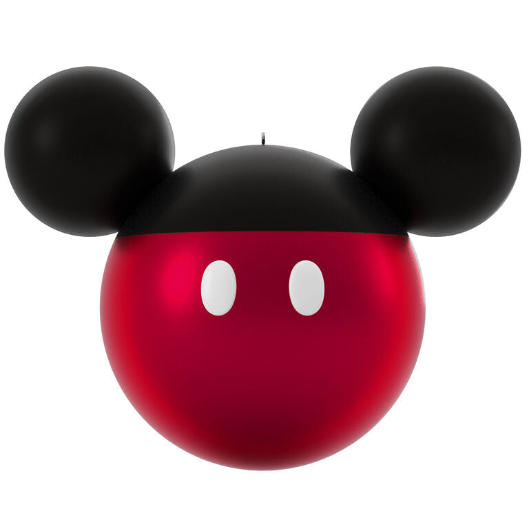 Hallmark Disney Mickey Mouse Ears Silhouette Personalized Photo Ornament