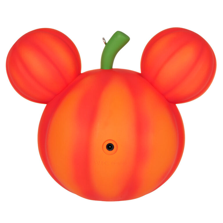 Hallmark Disney Mickey Mouse Mysterious Mickey Jack-o'-Lantern Ornament With Light