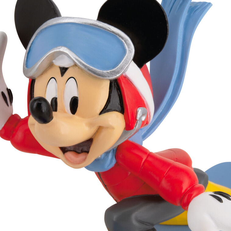  Disney Mickey Mouse Snowboarding Hallmark Ornament