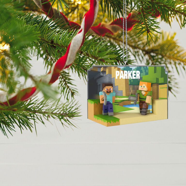 Hallmark Minecraft My World Personalized Ornament