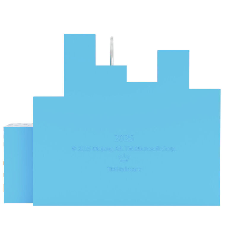 Hallmark Minecraft Polar Bears In Snowy Tundra Ornament