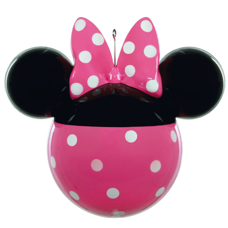 Hallmark Disney Minnie Mouse Ears Silhouette Personalized Photo Ornament