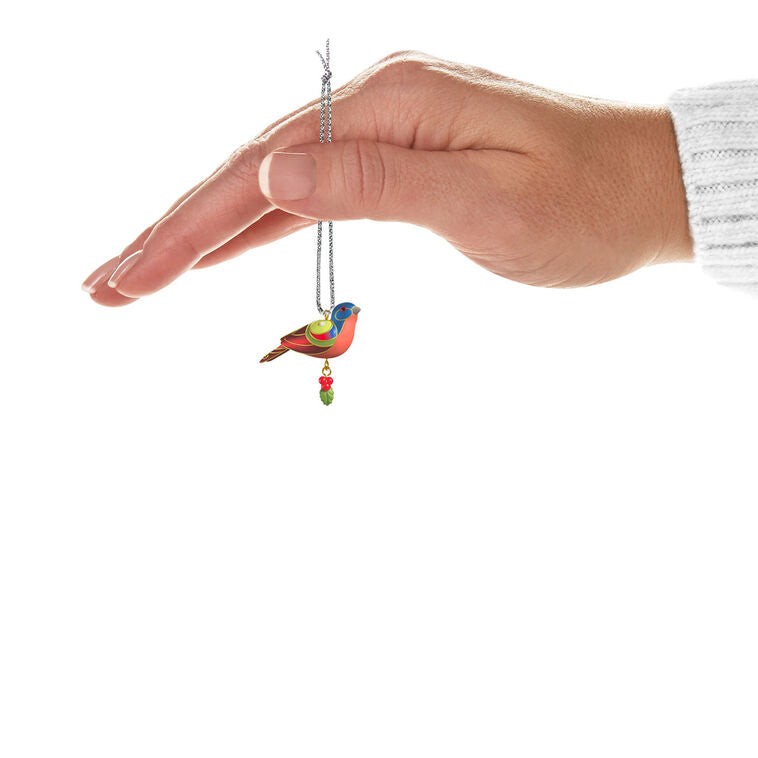 Hallmark Mini Painted Bunting Ornament, 0.75"