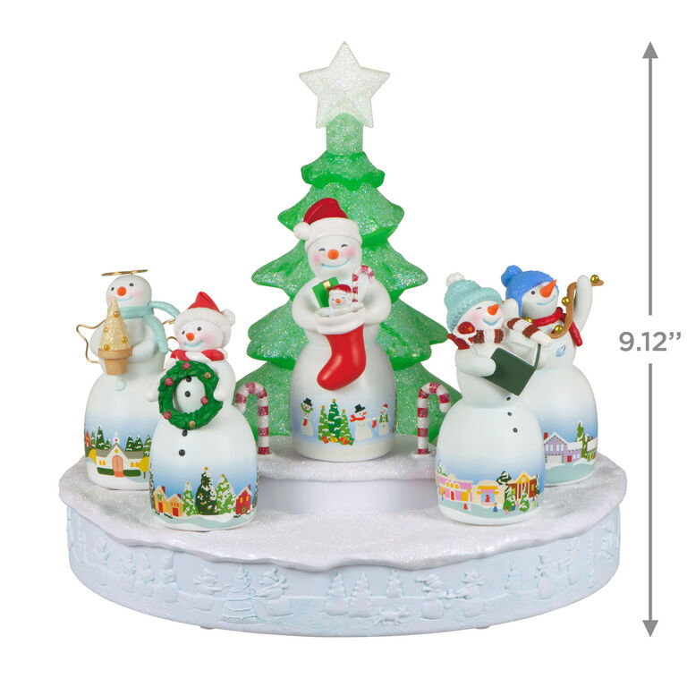 Hallmark Snowtop Lodge Christmas Concert Tabletop Decoration With Light And Sound