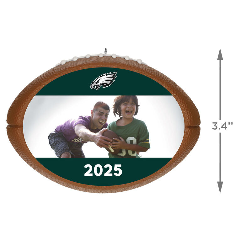 Hallmark NFL Football Philadelphia Eagles Text And Photo Personalized Ornament