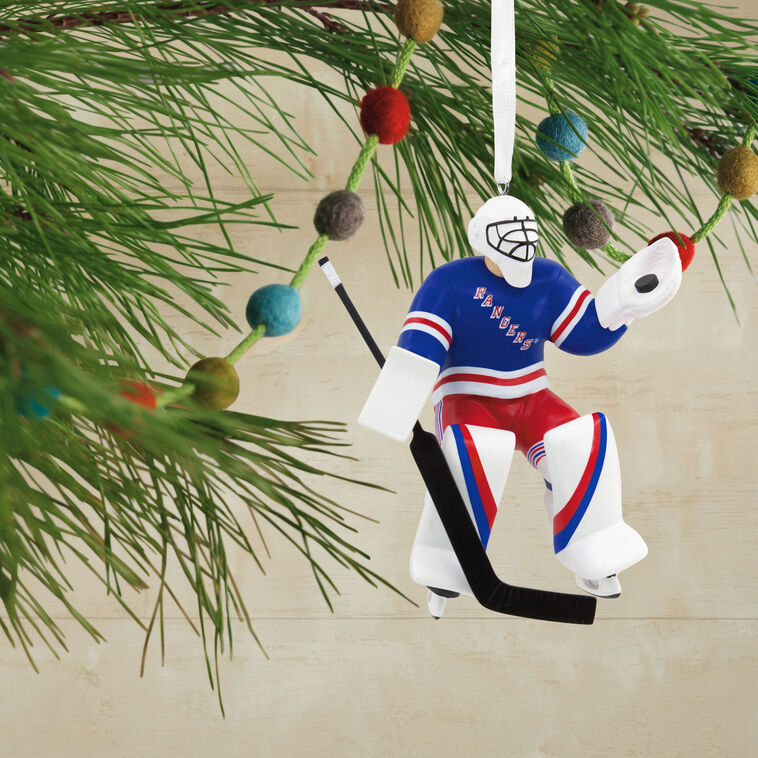 NHL New York Rangers® Goalie Hallmark Ornament