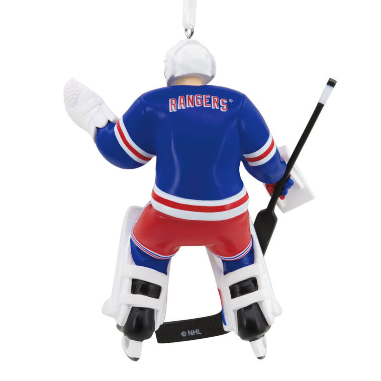 NHL New York Rangers® Goalie Hallmark Ornament
