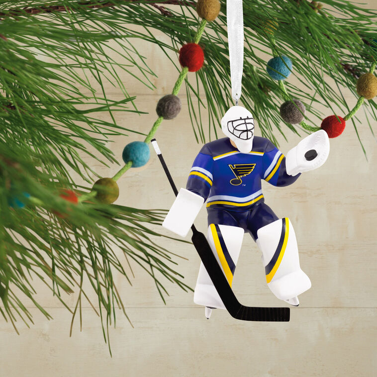  NHL St. Louis Blues® Goalie Hallmark Ornament