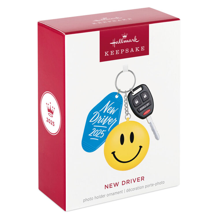 Hallmark New Driver 2025 Photo Frame Ornament