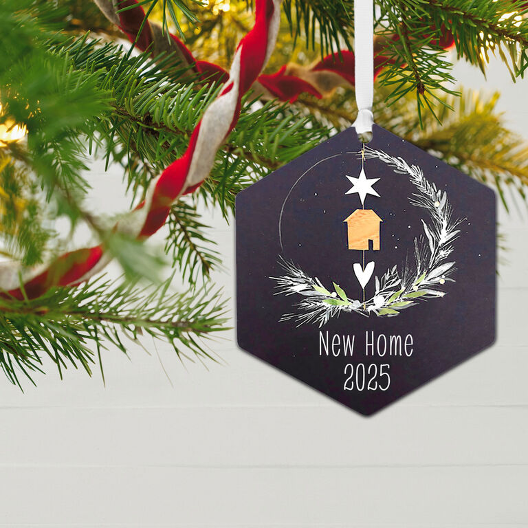 Hallmark New Home Personalized Text Metal Ornament