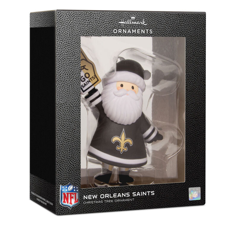  NFL New Orleans Saints Santa Fan Hallmark Ornament
