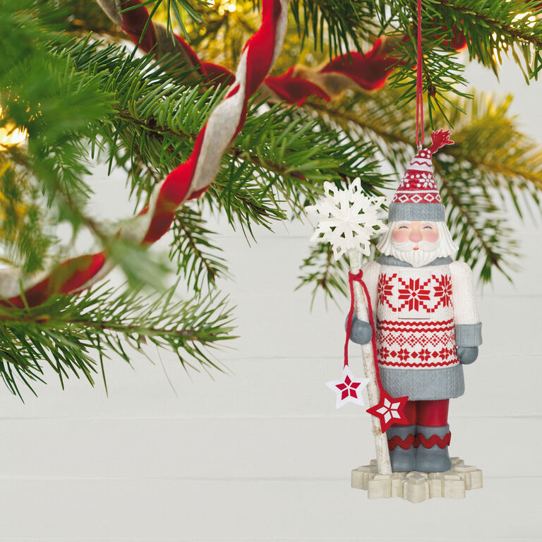 Hallmark Noble Nutcrackers Snowfall Prince Ornament