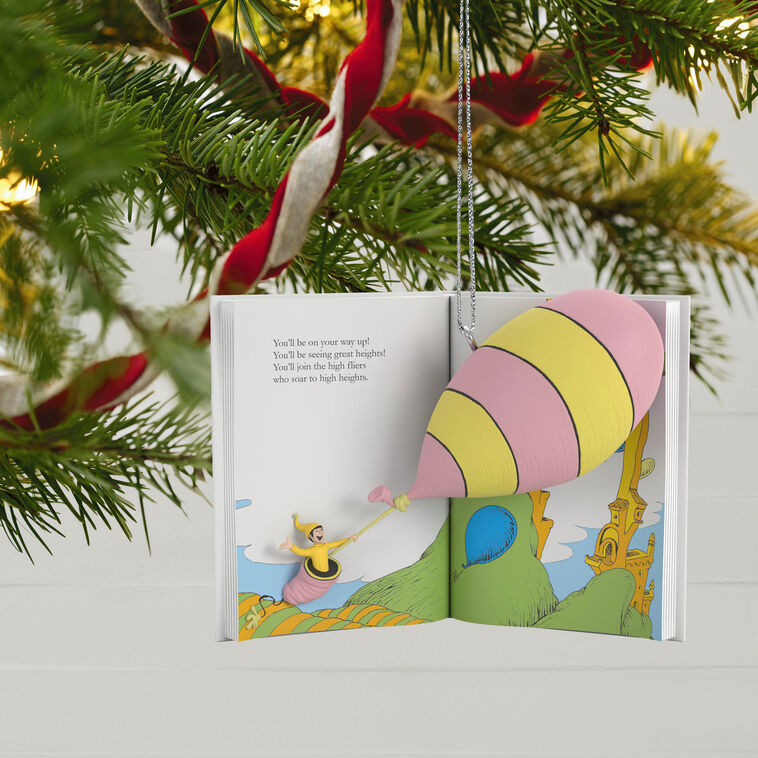 Hallmark Dr. Seuss's Oh, The Places You'll Go!™ Book Ornament