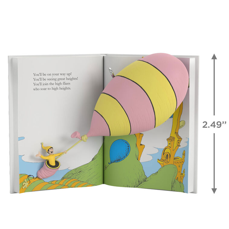 Hallmark Dr. Seuss's Oh, The Places You'll Go!™ Book Ornament