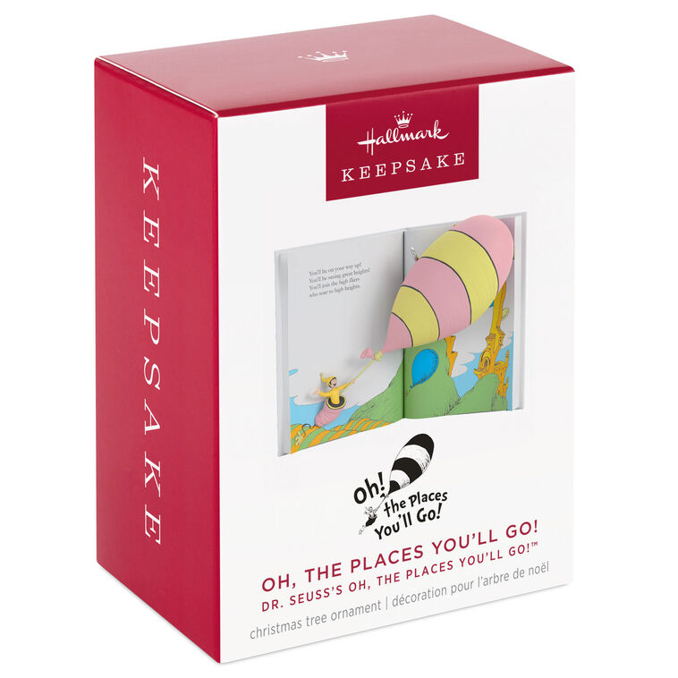 Hallmark Dr. Seuss's Oh, The Places You'll Go!™ Book Ornament