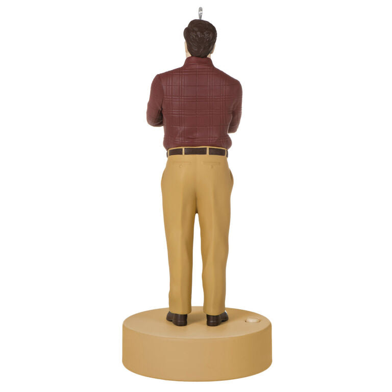 Hallmark Parks And Recreation Ron Swanson Ornament With Sound