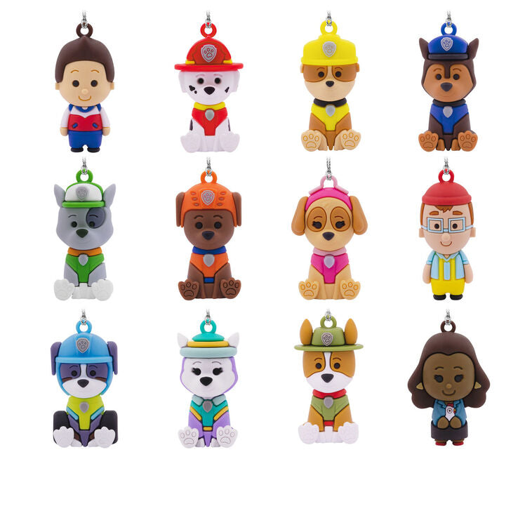  Paw Patrol™ Hallmark Countdown Calendar Paper Tree Set With 12 Mini Ornaments