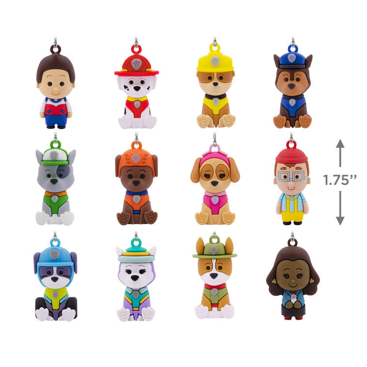  Paw Patrol™ Hallmark Countdown Calendar Paper Tree Set With 12 Mini Ornaments