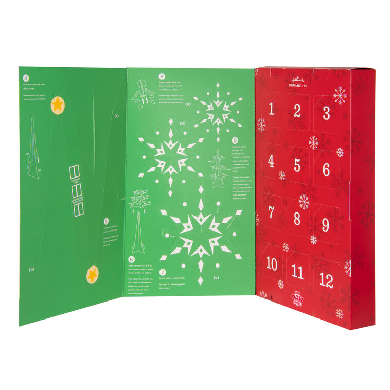  Paw Patrol™ Hallmark Countdown Calendar Paper Tree Set With 12 Mini Ornaments