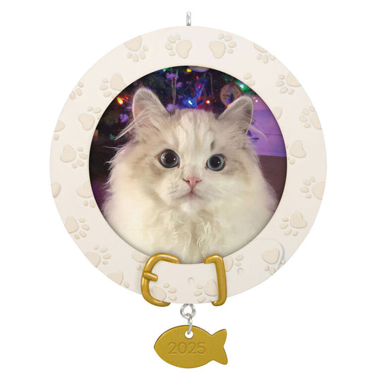 Hallmark Furry Friend 2025 Personalized Ornament, Custom Photo