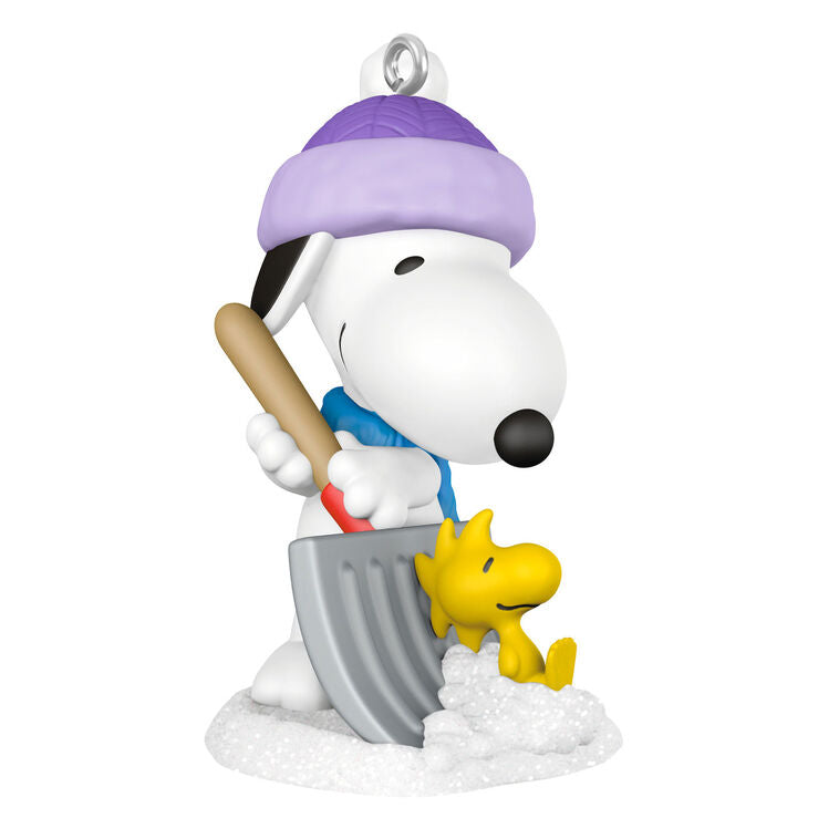 Hallmark Mini Peanuts® Winter Fun With Snoopy Ornament, 1"