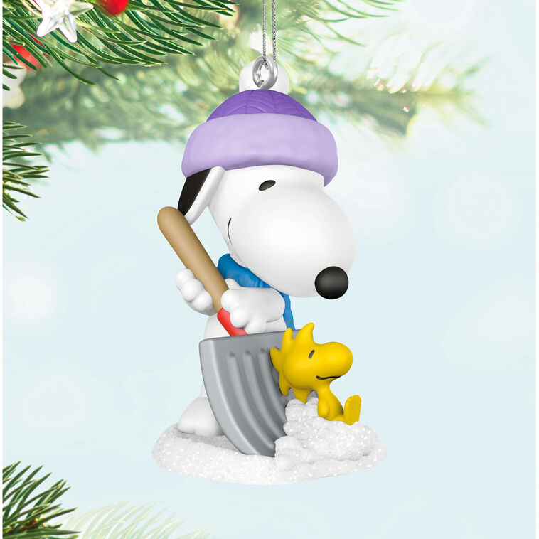 Hallmark Mini Peanuts® Winter Fun With Snoopy Ornament, 1"
