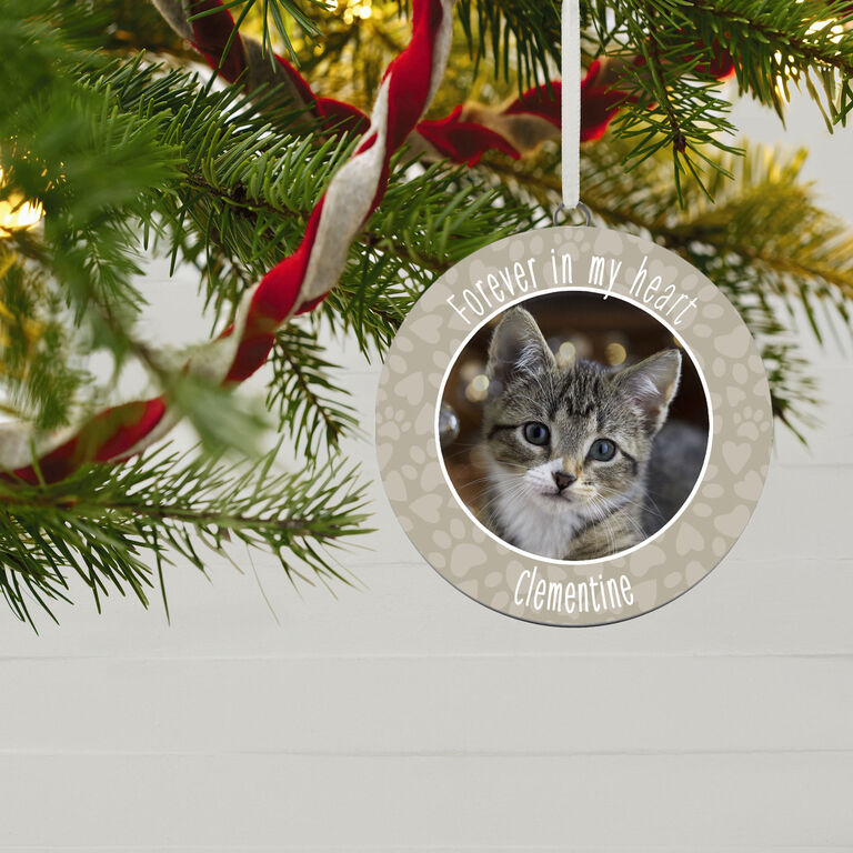 Hallmark Pet Memorial Personalized Text And Photo Ceramic Ornament