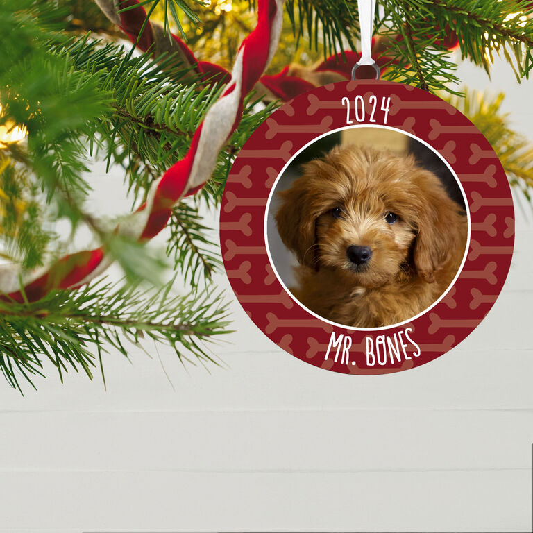 Hallmark Pet Personalized Text And Photo Ceramic Ornament
