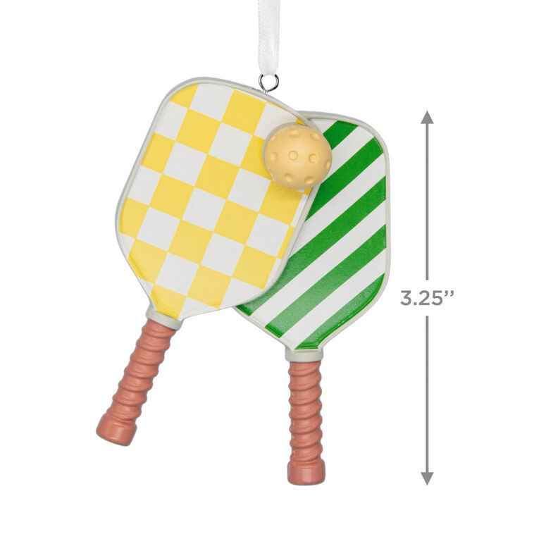  Pickleball Paddles Hallmark Ornament