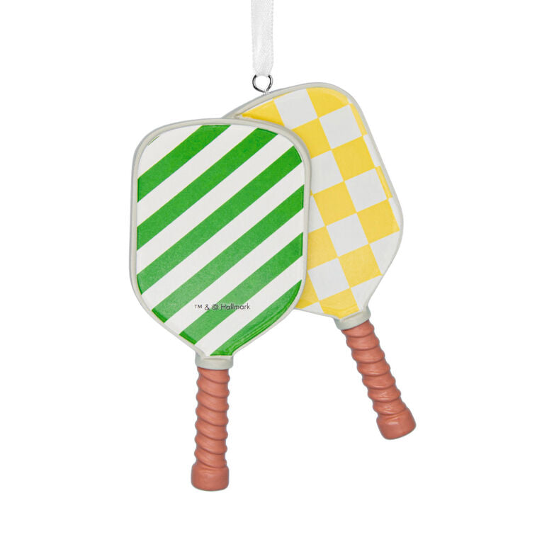  Pickleball Paddles Hallmark Ornament