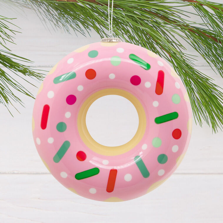  Sprinkle Donut Shatterproof Hallmark Ornament