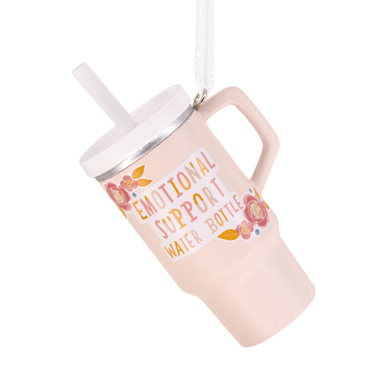  Emotional Support Water Bottle Hallmark Ornament