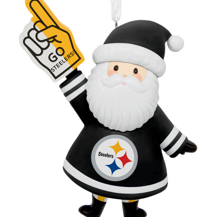  NFL Pittsburgh Steelers Santa Fan Hallmark Ornament