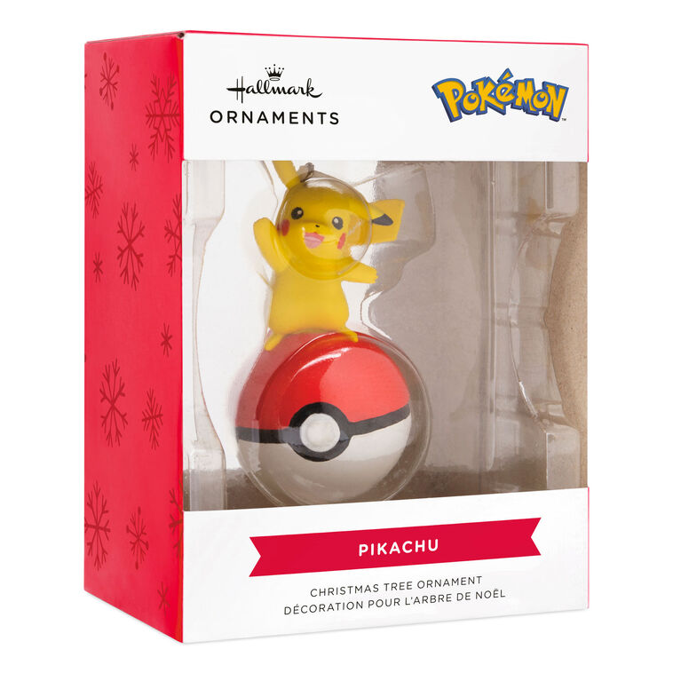  Pokémon Pikachu On Poké Ball Hallmark Ornament