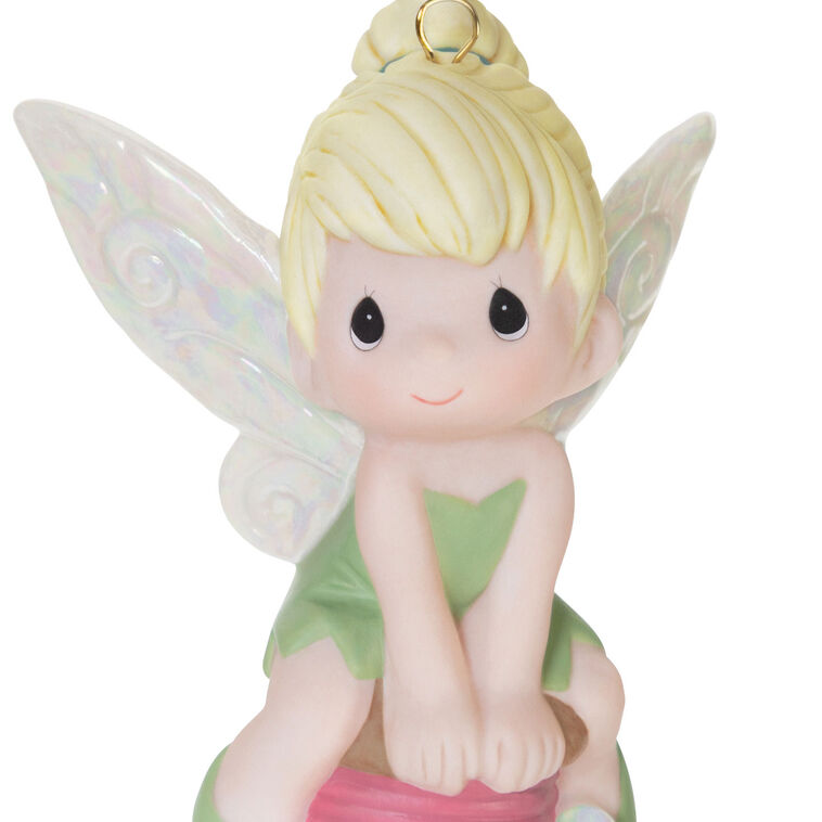 Hallmark Disney Precious Moments Tinker Bell Porcelain Ornament