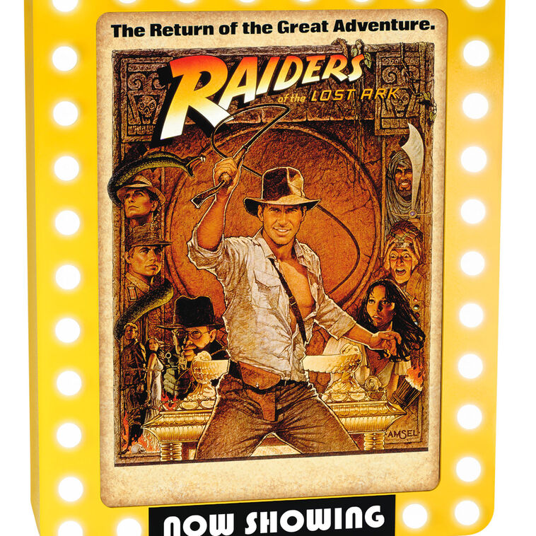 Hallmark Indiana Jones™ And The Raiders Of The Lost Ark™ Now Showing Ornament With Light