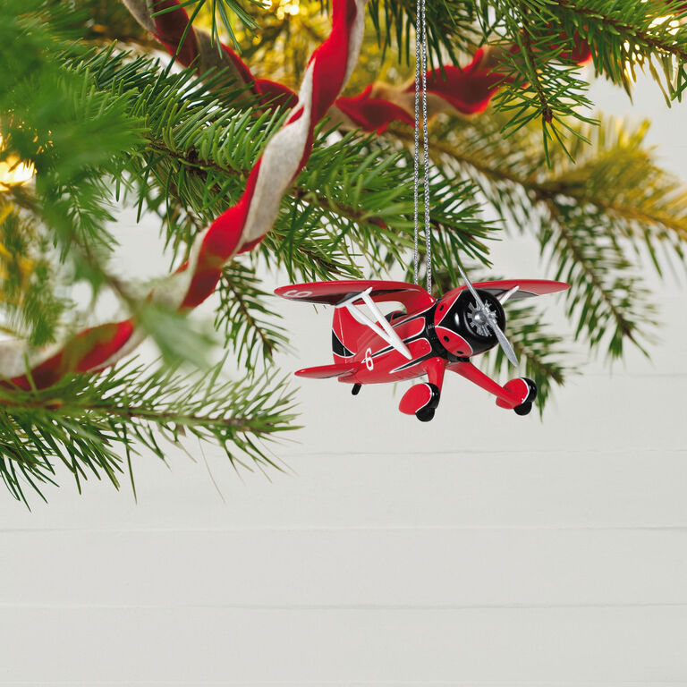 Hallmark Sky's The Limit Bulldog Racer Ornament