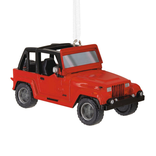  Red 1992 Jeep® Wrangler Hallmark Ornament